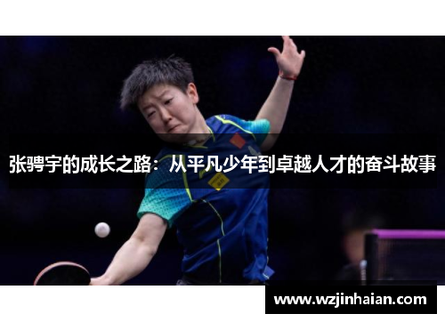 张骋宇的成长之路：从平凡少年到卓越人才的奋斗故事